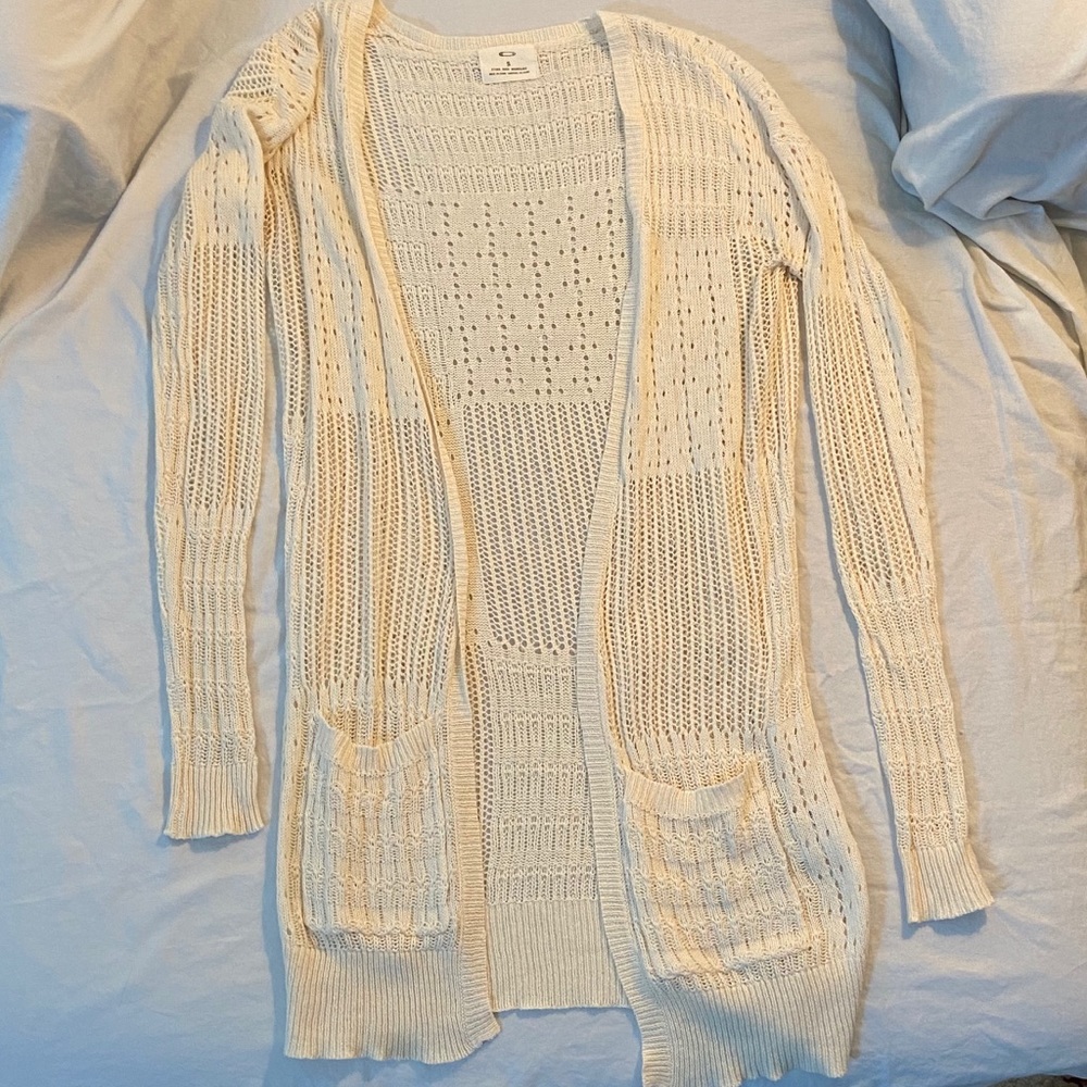 Beige/Cream Pins and Needles Cardigan (Size S)
